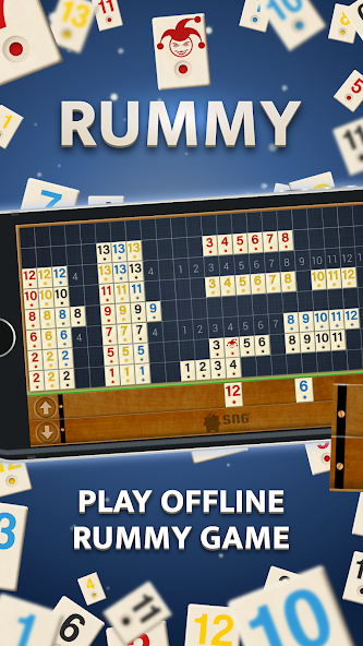 Rummy - Offline Board Game Mod  Screenshot 1