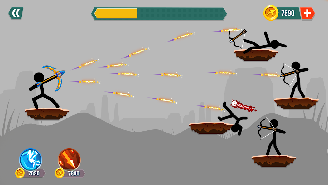 Stickman Archer: Stick Bow War Mod  Screenshot 9