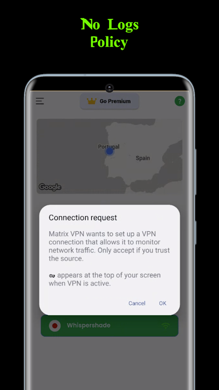 Military-Grade VPN - MatrixVPN  Screenshot 4