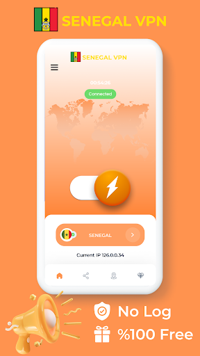 Senegal VPN - Private Proxy  Screenshot 1