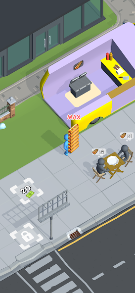 Food Truck: Idle Street Chef Mod  Screenshot 1