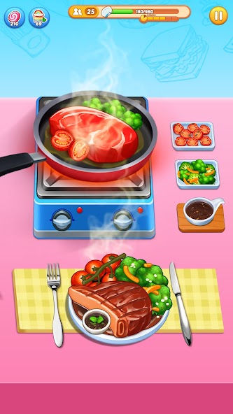 Crazy Chef: Cooking Race Mod  Screenshot 4