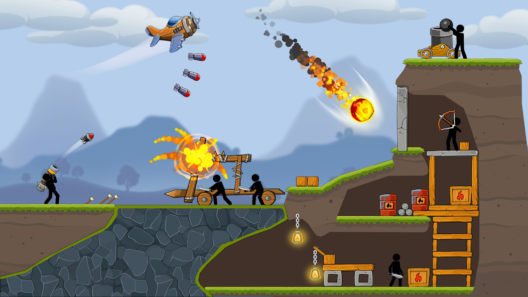 Boom Stick: Bazooka Puzzles Mod  Screenshot 3