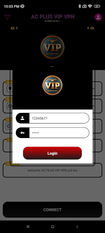 AC PLUS VIP VPN  Screenshot 3