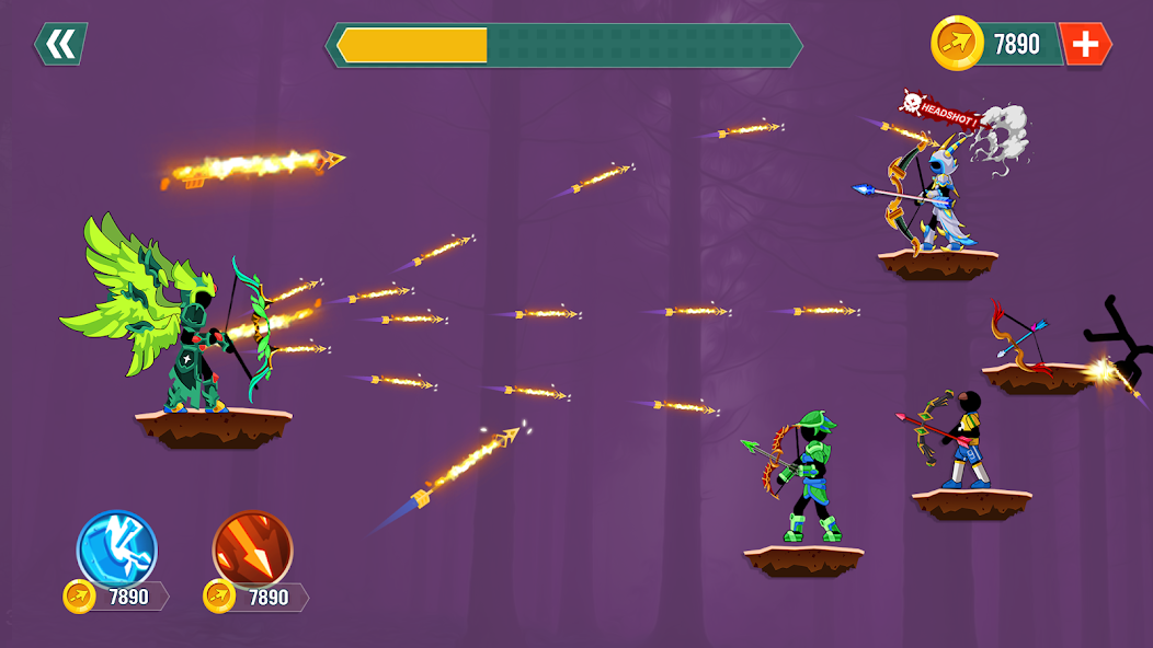 Stickman Archer: Stick Bow War Mod  Screenshot 7