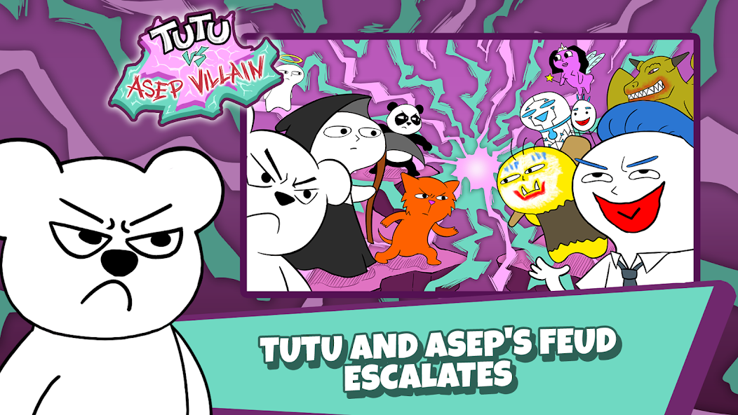 Tutu VS Asep Villain Mod  Screenshot 1