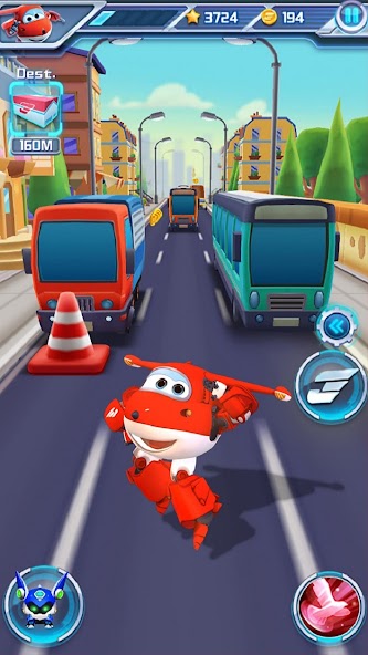 Super Wings : Jett Run Mod  Screenshot 3