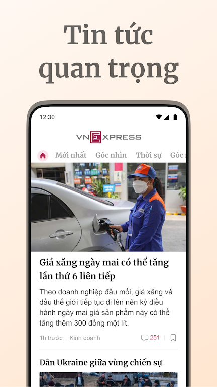 Báo VnExpress: Tin tức 24h qua  Screenshot 4