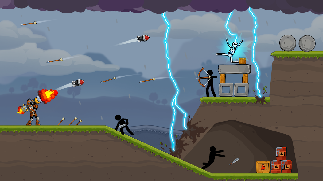 Boom Stick: Bazooka Puzzles Mod  Screenshot 2