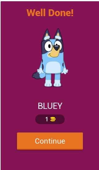 BLUEY QUIZ  Screenshot 1