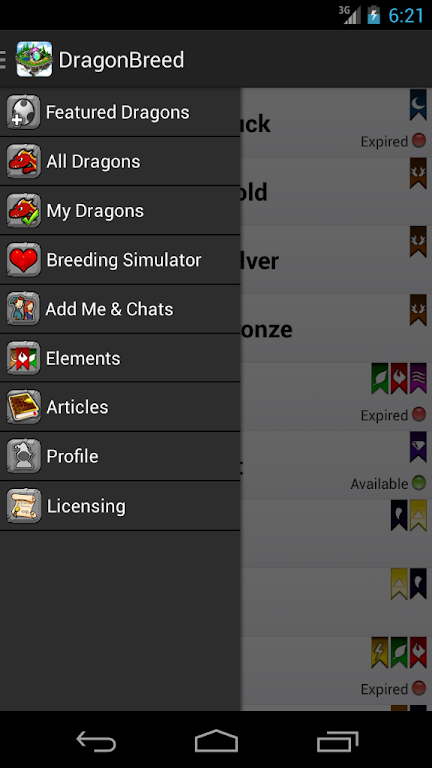 DragonBreed for DragonVale  Screenshot 1