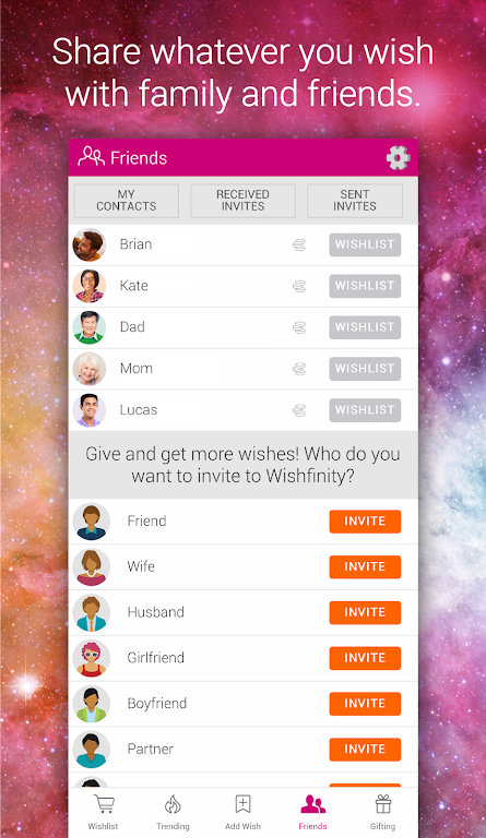 Wishfinity Universal Wishlist  Screenshot 3