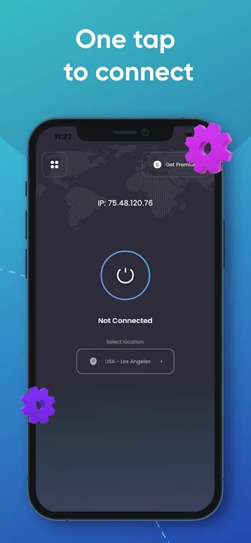 OpticalVPN: VPN Proxy Master  Screenshot 3