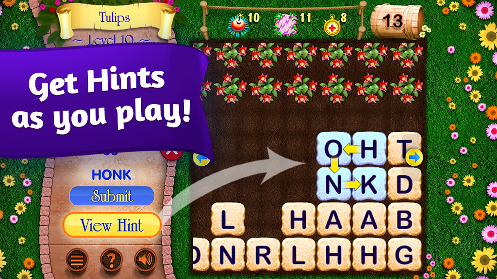 Letter Garden FREE Word Search  Screenshot 3