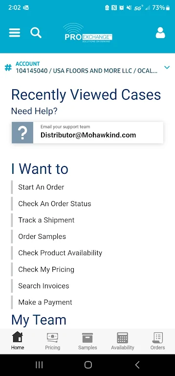 ProExchange for Distributors  Screenshot 3