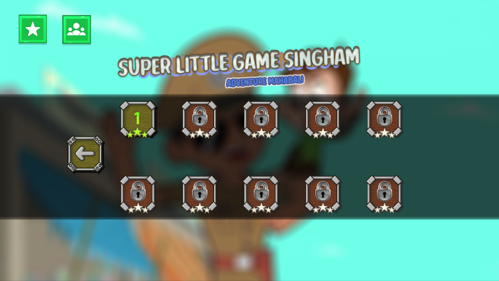 Little Singham Game Mahabali  Screenshot 2