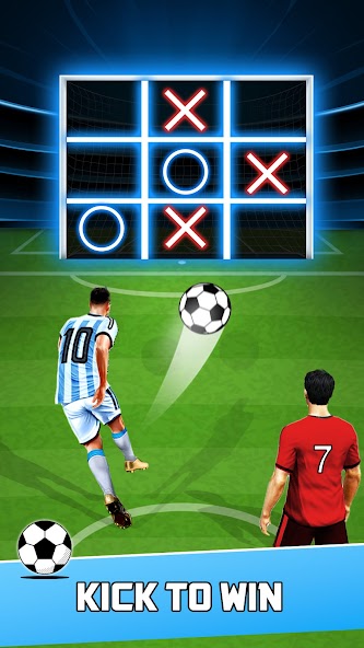 Tic Tac Toe- XOXO Football 3D Mod  Screenshot 1