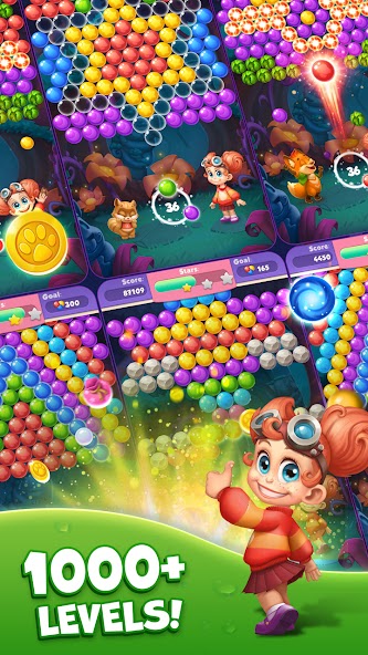 Bubble Shooter Adventure: Pop Mod  Screenshot 4