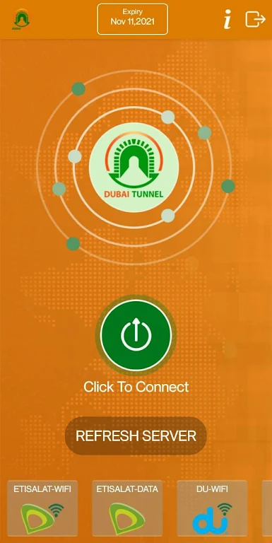 DubaiTunnel vpn  Screenshot 2