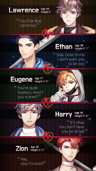 Dangerous Fellows:Otome Dating Mod  Screenshot 3