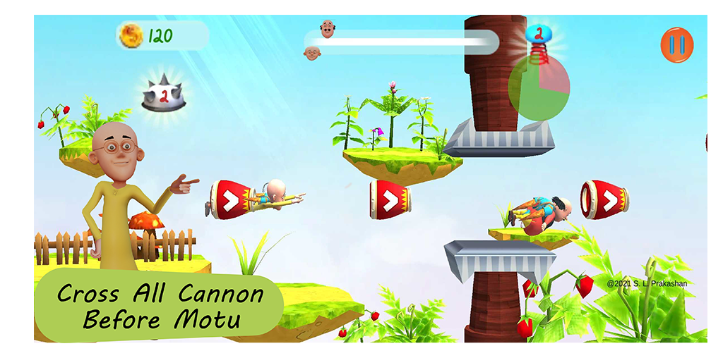 Motu Patlu Super Flying Hero  Screenshot 2