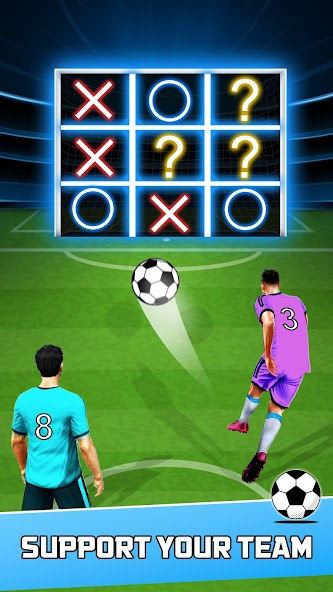 Tic Tac Toe- XOXO Football 3D Mod  Screenshot 3