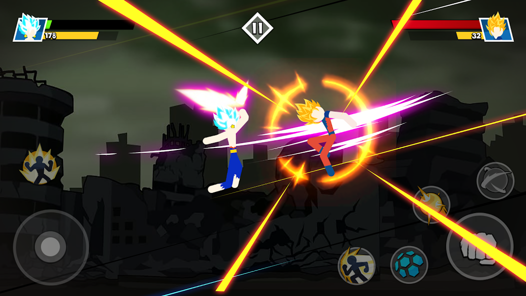 Stick Warriors Shadow Fight Mod  Screenshot 3