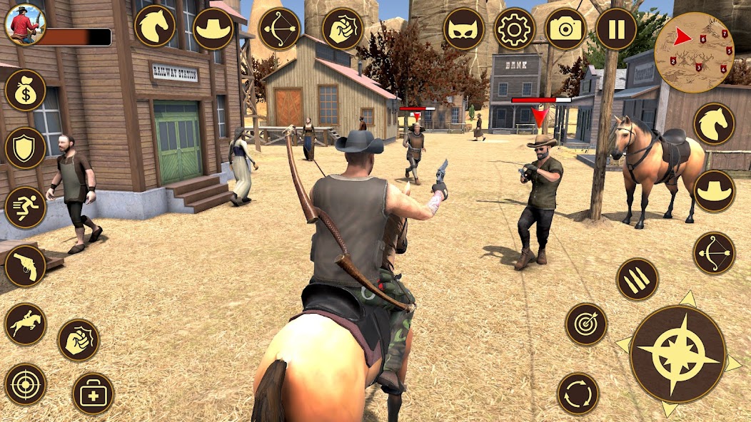 Western Gunfitgher Cowboy Game Mod  Screenshot 1