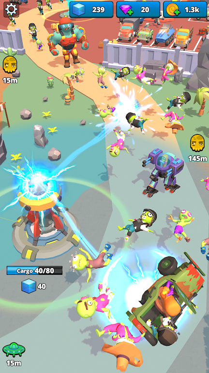 Aliens vs Zombies: Invasion  Screenshot 2