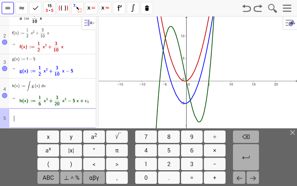 GeoGebra Classic  Screenshot 2