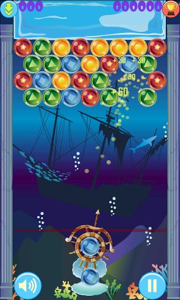 (HD) Ocean Bubble Shooter Mod  Screenshot 3