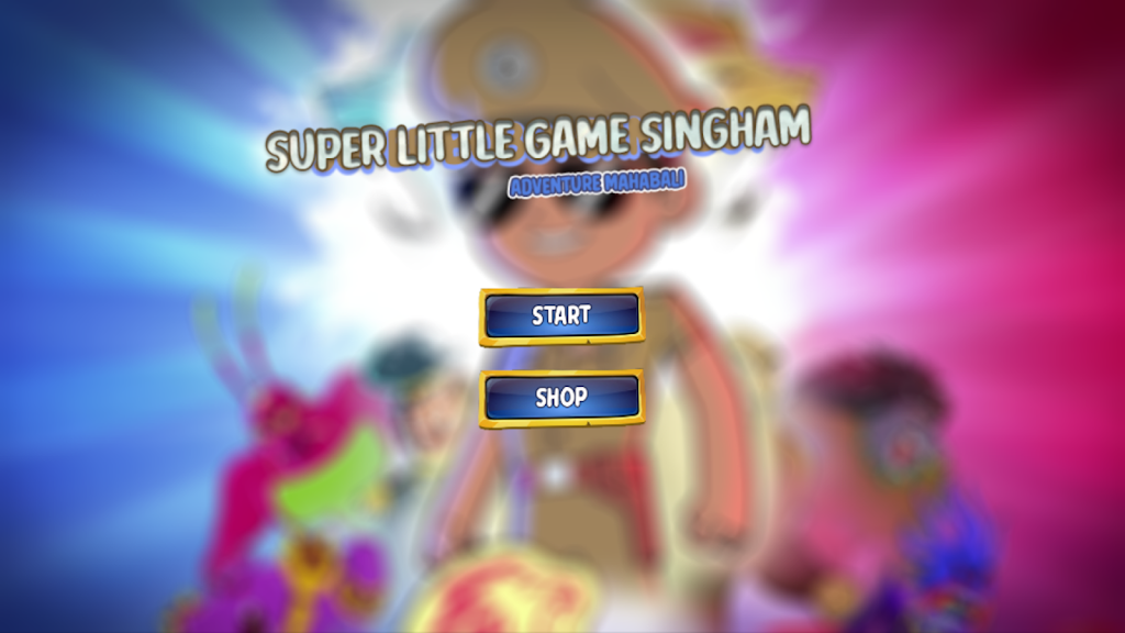 Little Singham Game Mahabali  Screenshot 1