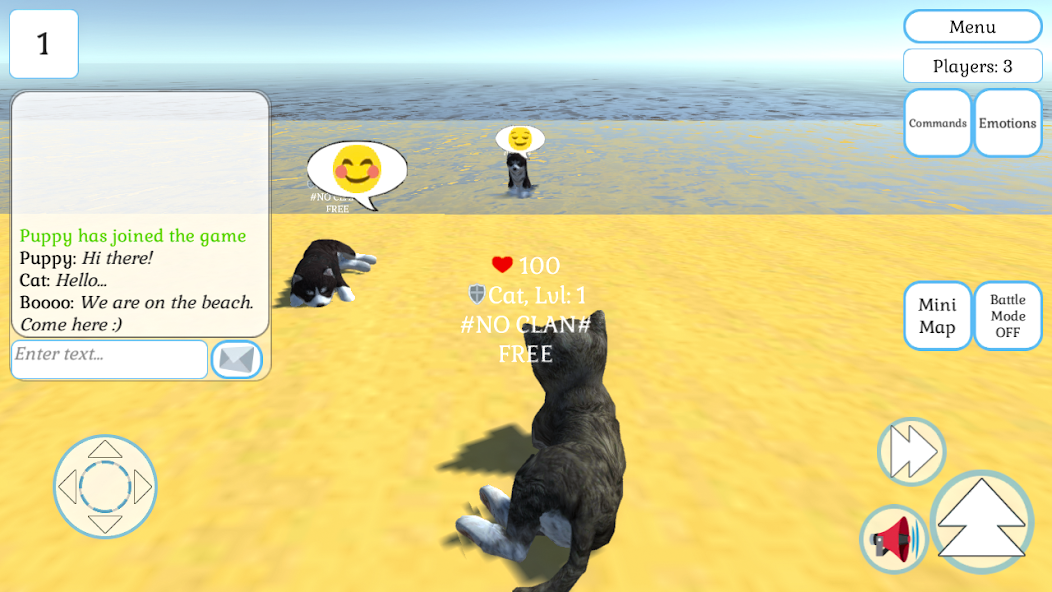 Cute Cat And Puppy World Mod  Screenshot 1