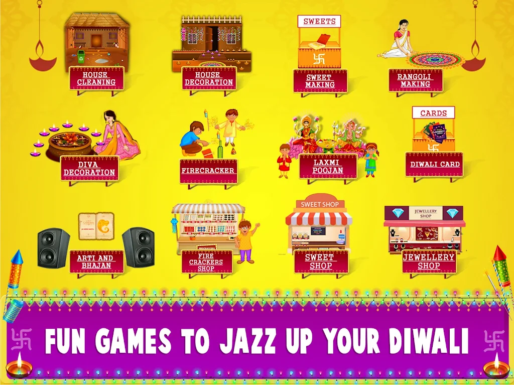 Indian Fashion Diwali Games  Screenshot 2