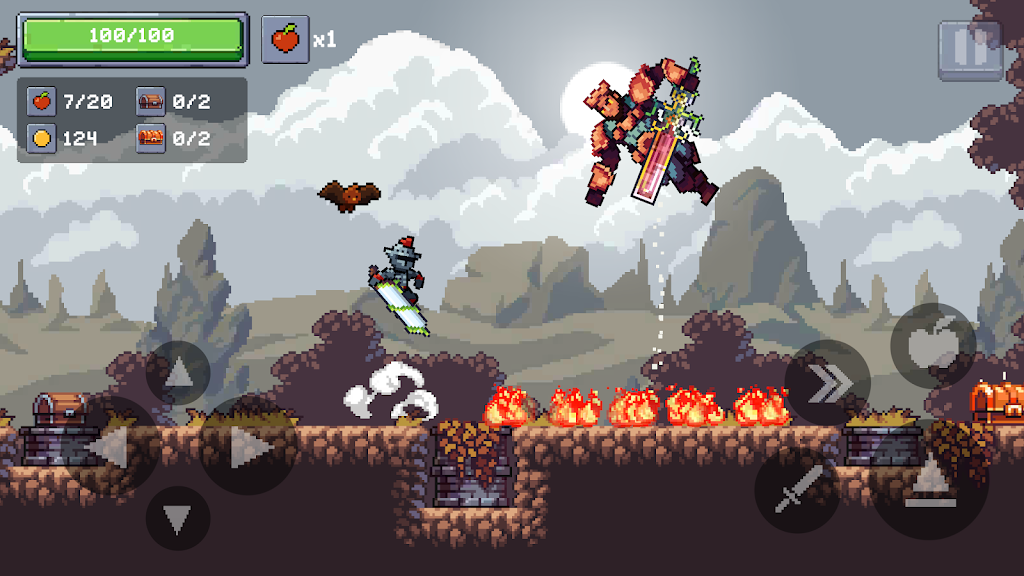 Apple Knight 2: Action Game  Screenshot 1