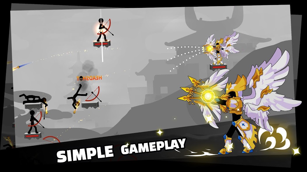 Stickfight Archer Mod  Screenshot 1