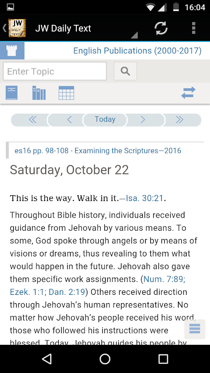 JW Daily Text 2017  Screenshot 4