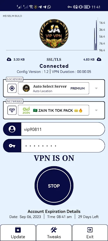 JA VIP VPN  Screenshot 4