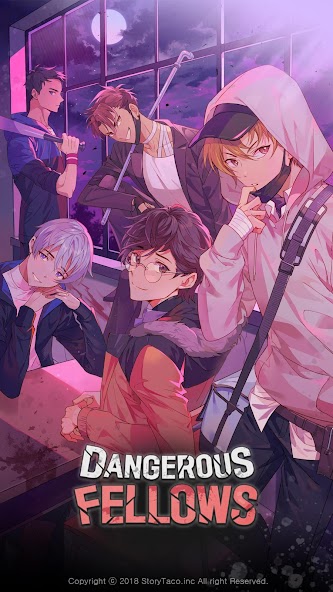 Dangerous Fellows:Otome Dating Mod  Screenshot 1