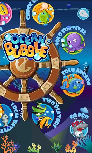 (HD) Ocean Bubble Shooter Mod  Screenshot 1