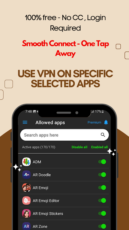 Leopard VPN- Fast Secure Proxy  Screenshot 4