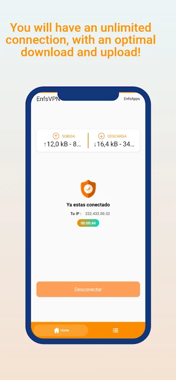 EnfsVPN - Fast & Secure VPN  Screenshot 2