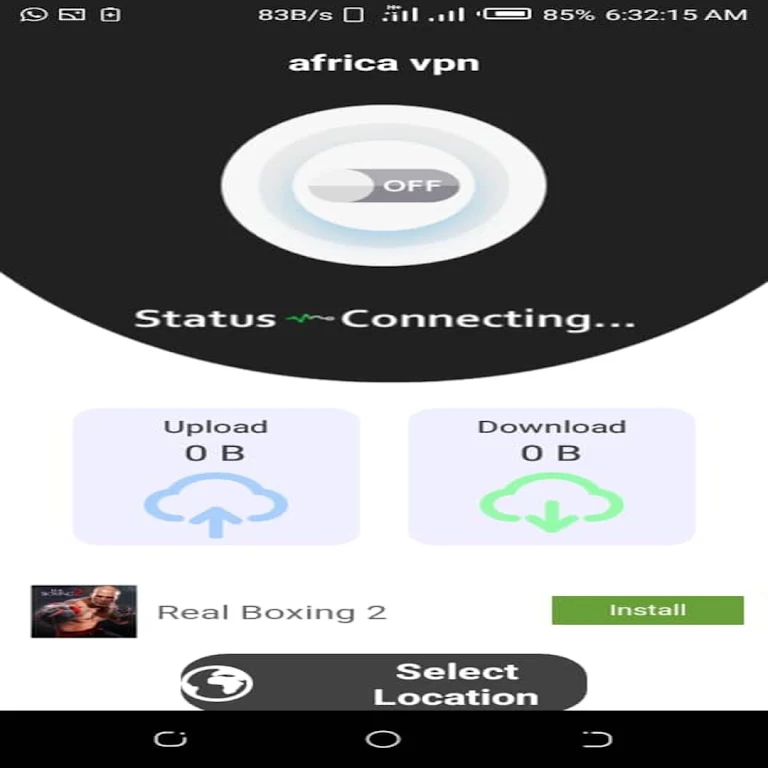 AFRICA VPN  Screenshot 1