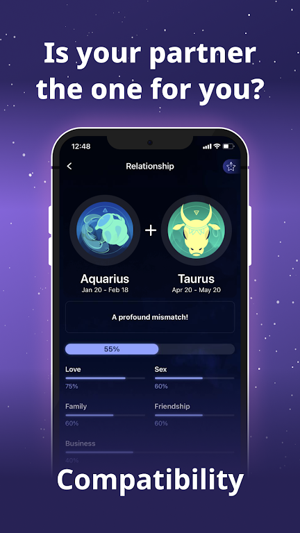 Nebula: Horoscope & Astrology  Screenshot 1