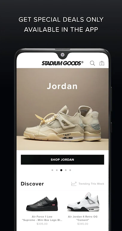 Stadium Goods  Screenshot 2