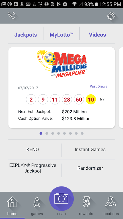 Ohio Lottery  Screenshot 1