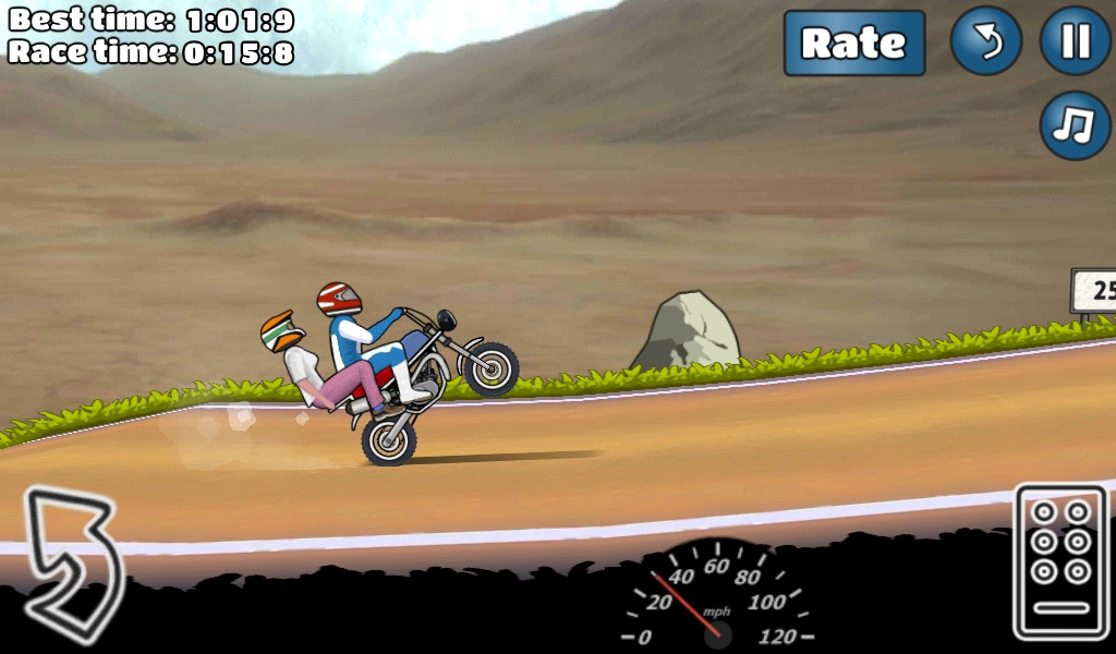 Wheelie Challenge  Screenshot 1