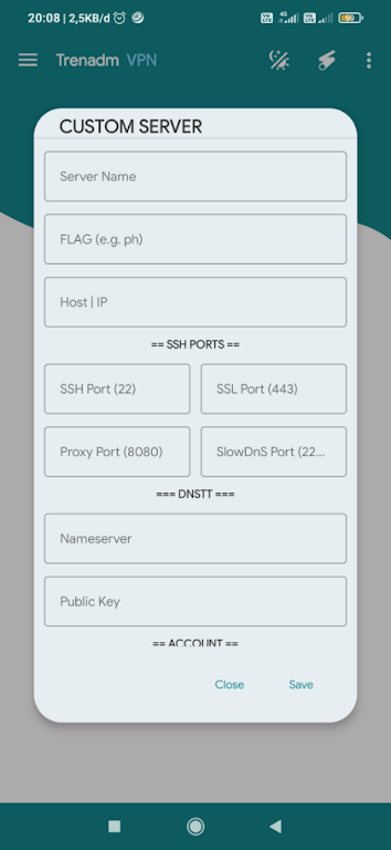 Trenadm VPN  Screenshot 2