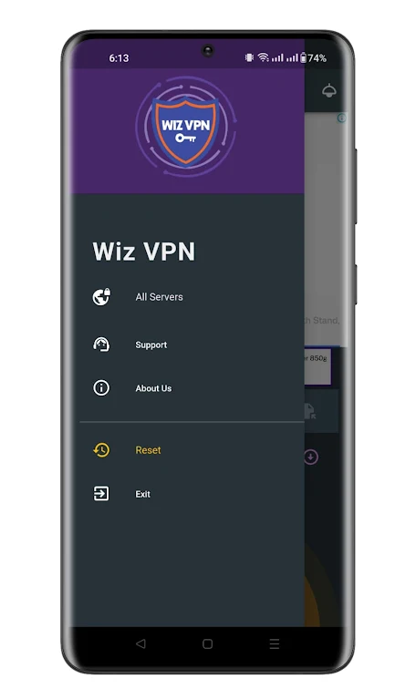 Wiz VPN - Protect Your Privacy  Screenshot 3