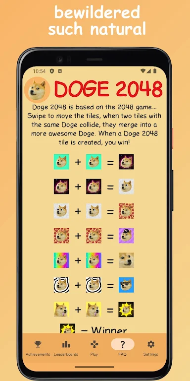 Doge 2048  Screenshot 2